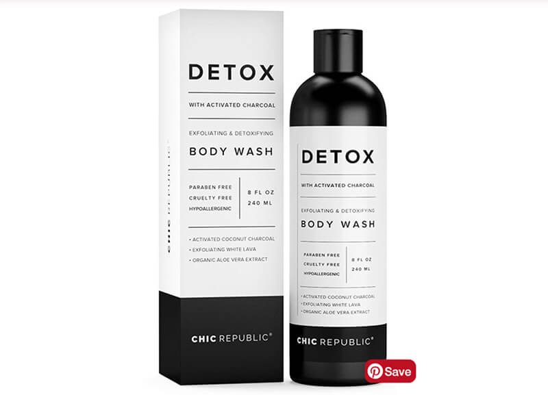 Detox Exfoliating & Detoxifying Body Wash
