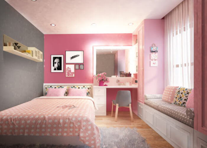 Các phương pháp thiết kế phòng ngủ nhỏ đẹp dành cho phòng 3m2, 5m2, 10m2
