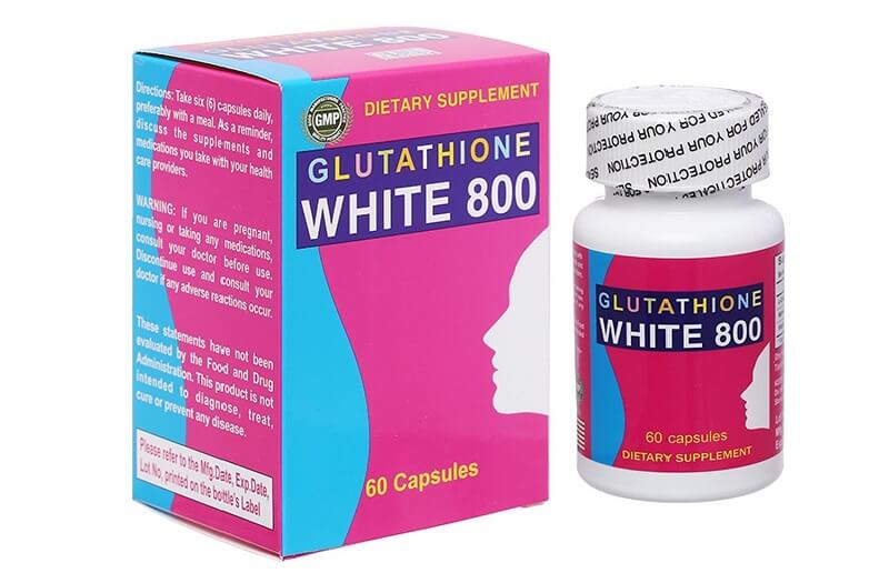 Viên uống Glutathione White 800 Rose Chem