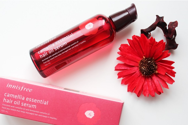 Serum nuôi dưỡng tóc Innisfree Camellia Essential Hair Oil