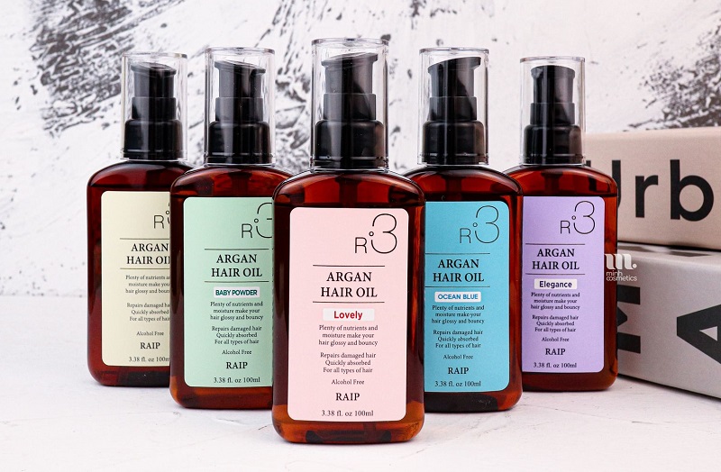 Dầu dưỡng và phục hồi tóc hư tổn RAIP R3 Argan Hair Oil