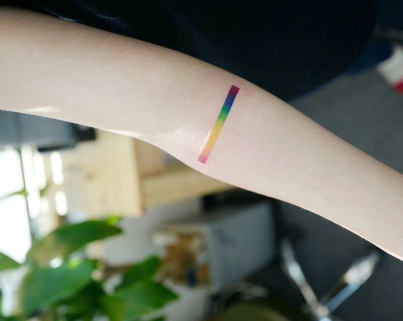 Hình xăm LGBT trên tay nổi bật