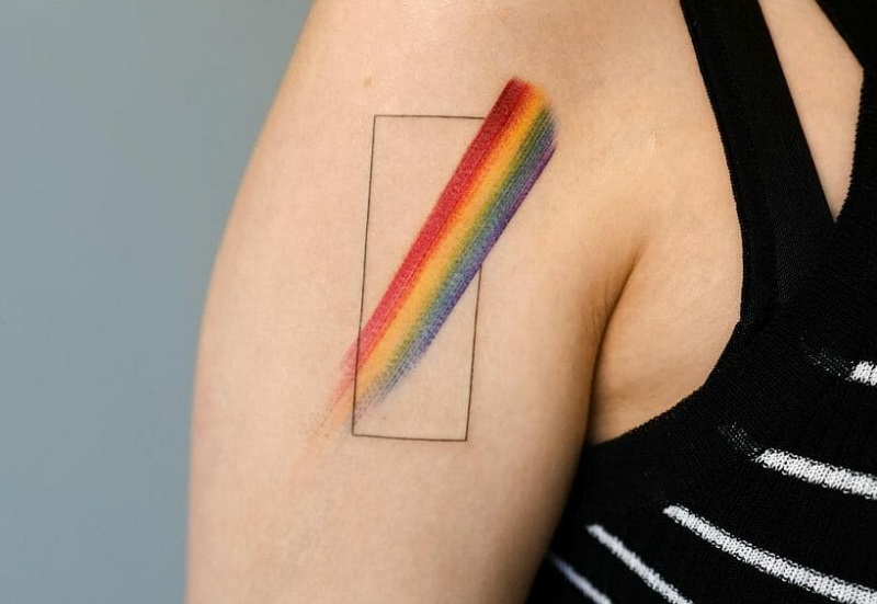 Tattoo LGBT trên tay đầy ấn tượng