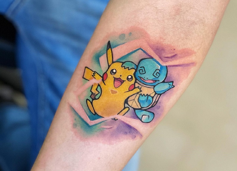 Hình ảnh Pikachu và bạn dễ thương