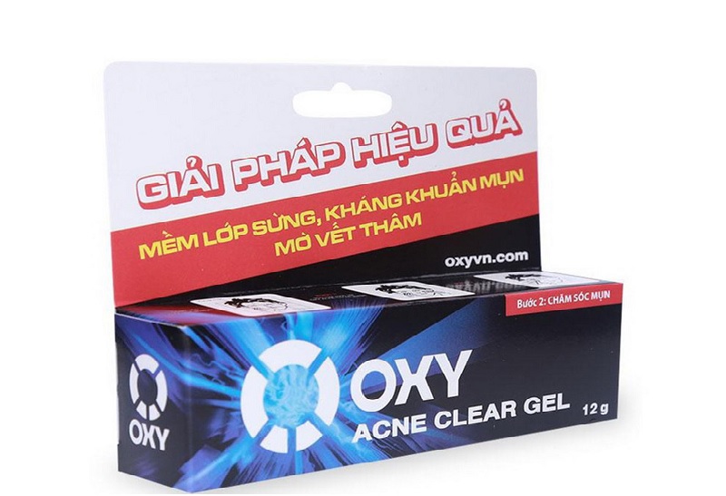 Kem trị mụn Oxy Acne Clear Gel dành riêng cho nam giới