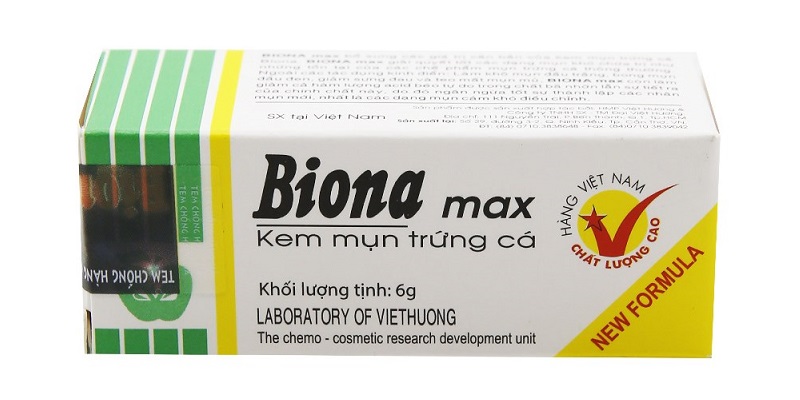 Bạn có thể mua kem trị mụn biona max ở các hiệu thuốc, shop mỹ phẩm trên toàn quốc
