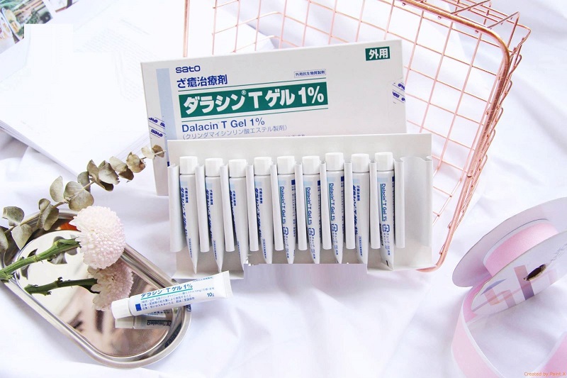 Kem trị mụn Dalacin T Gel 1 là sản phẩm đến từ thương hiệu mỹ phẩm nổi tiếng Sato của Nhật Bản