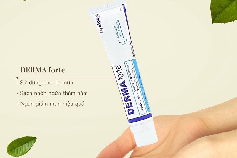 Kem trị mụn Derma Forte mang đến rất nhiều công dụng cho làn da