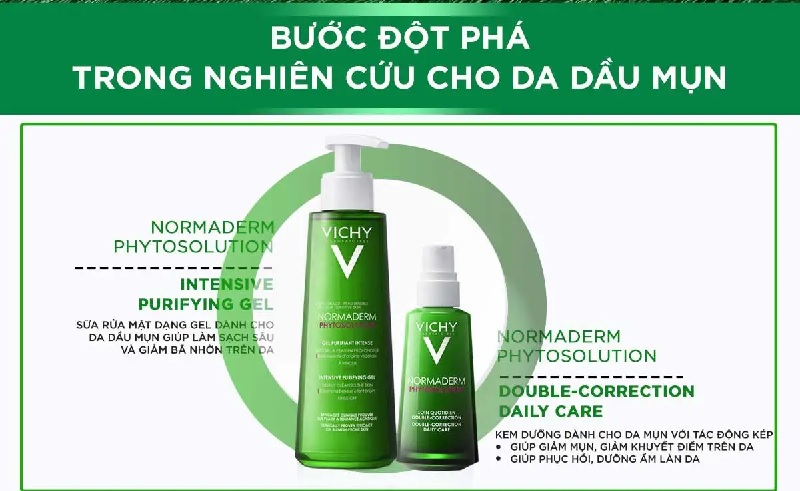 Kem trị mụn Vichy Normaderm Phytosolution Double - correction Daily Care