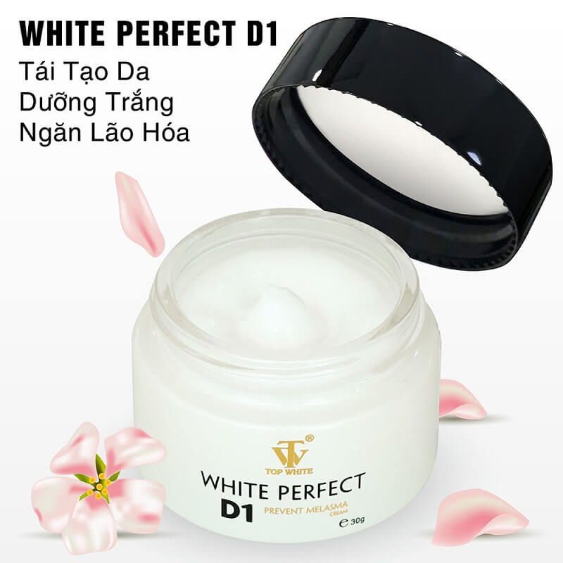 Kem trị nám Việt Nam: Top White Perfect D1