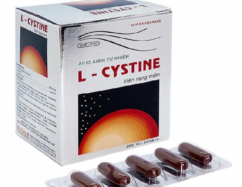 Viên uống mềm bổ sung thêm L-cystine cho người già
