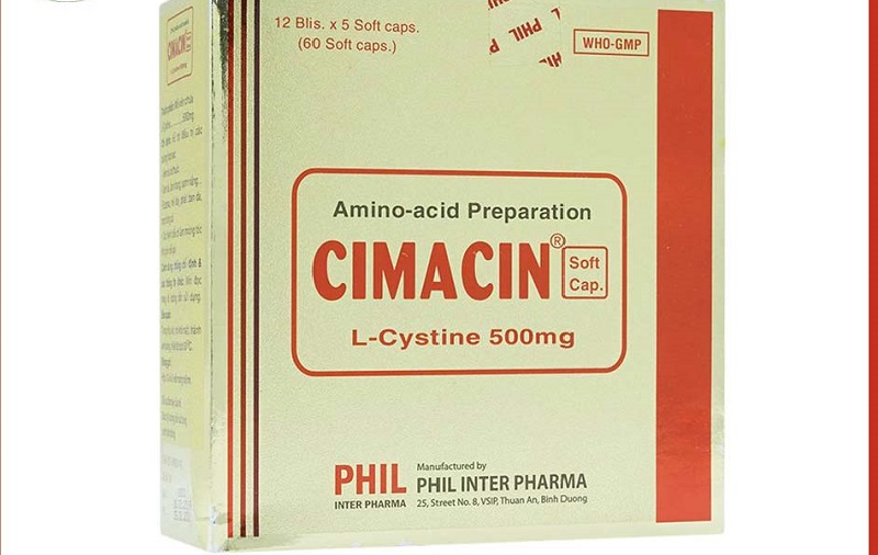 Viên uống trị mụn trứng cá và mụn viêm Cimacin