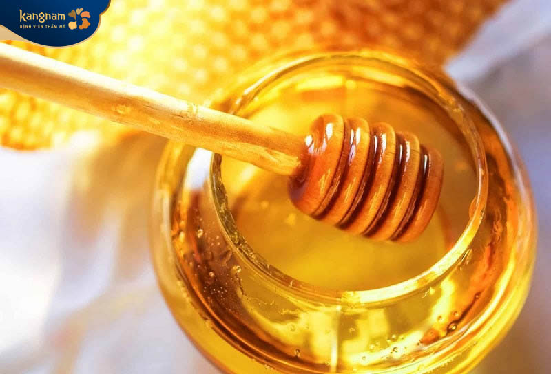 Mật ong cách làm xẹp mụn bọc