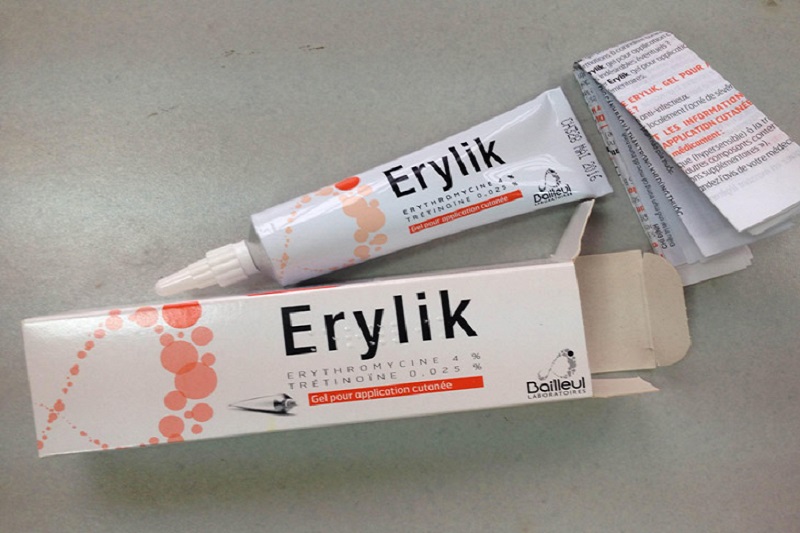 Thuốc bôi trị mụn chai Erylik