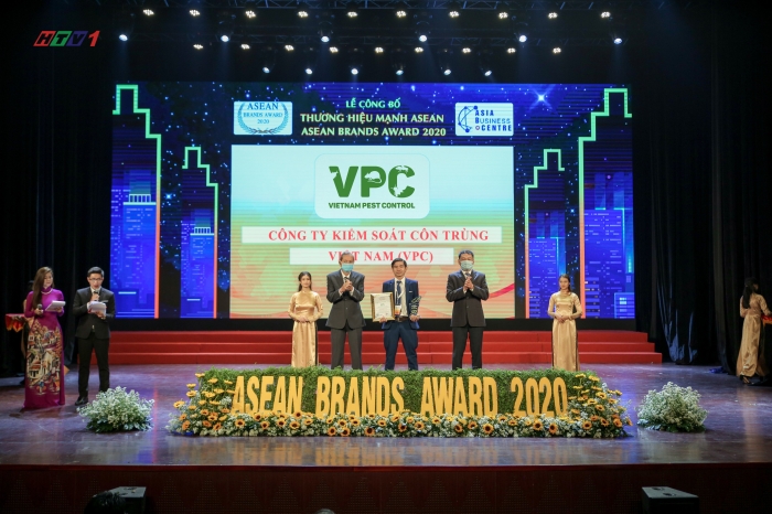 Vinpest nhận giải thưởng tại ASEAN BRANDS AWARD 2020