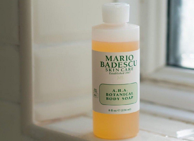 Sữa tắm giúp trị mụn lưng Mario Badescu - A.H.A Botanical Body Soap