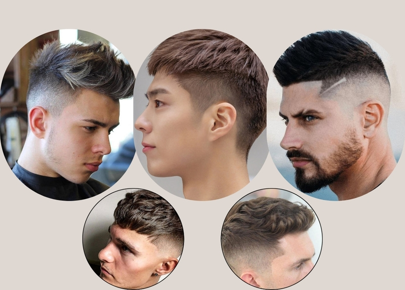 Một số mẫu tóc nam Tommy Xiaomi phổ biến phù hợp với nhiều phong cách và khuôn mặt