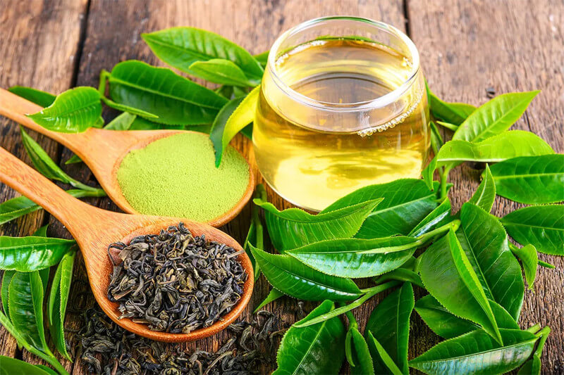 Công dụng của trà xanh trong việc trị nám da