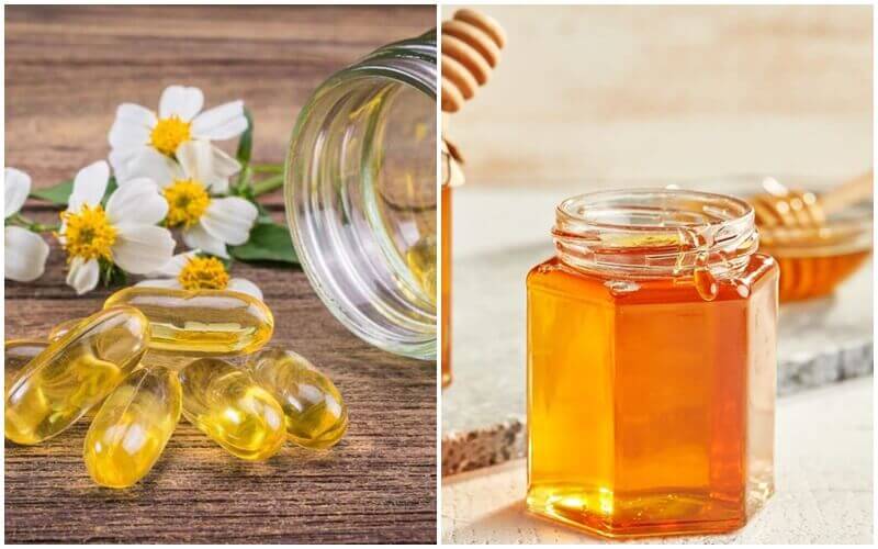 Cách bôi vitamin E và mật ong lên môi