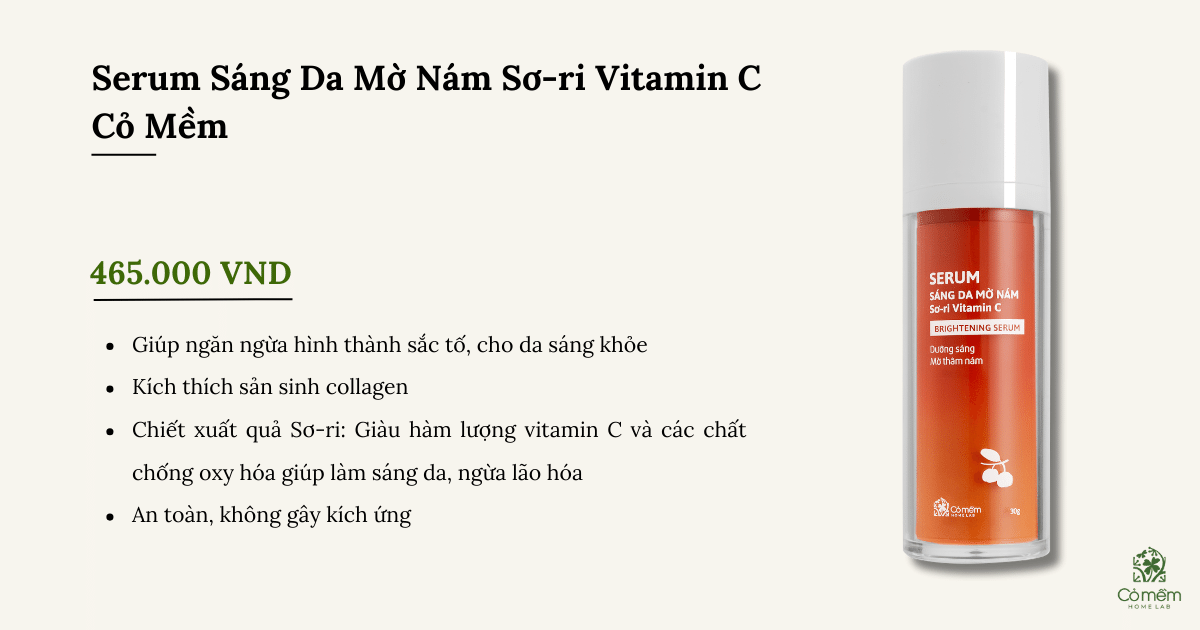 serum vitamin c cho bà bầu
